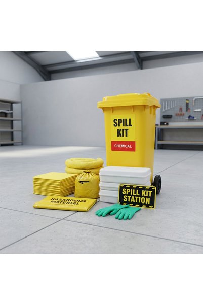 kimat 30 Gallon Oil Spill Kit for Oil Spill Response.