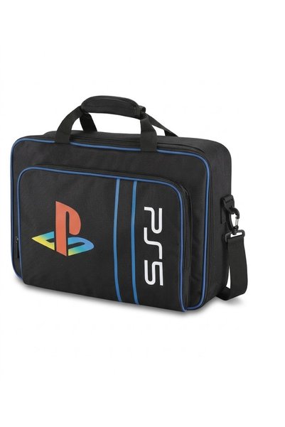 Generic حقيبة كتف ويد لجهاز بلايستيشن 5 (PS5) - مضادة للصدمات والماء، واسعة ل...