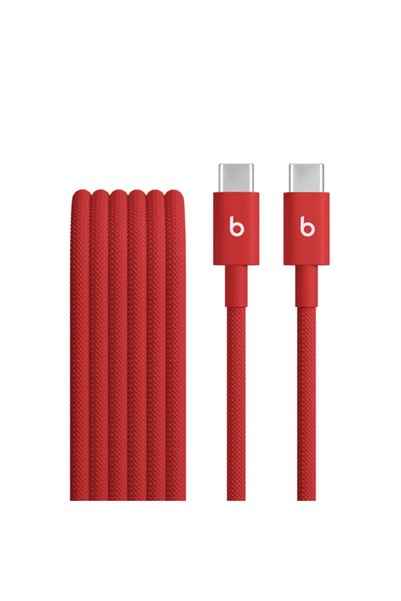 Beats Cablu Date si Incarcare USB-C - USB-C Beats, 1.5m, Rosu MDGF4ZM/A