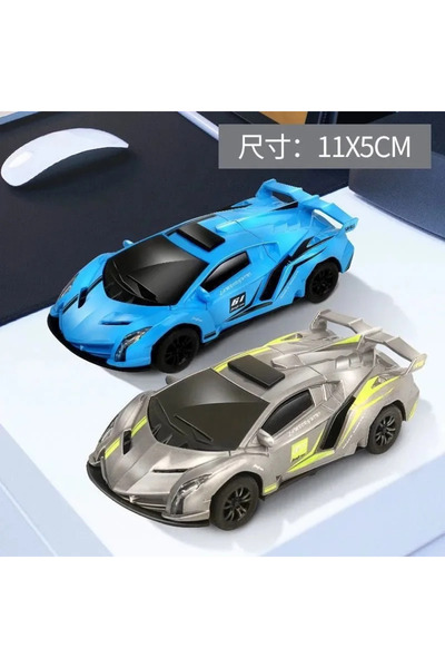 Choice A 2pcs RC Railway Car1:43 Accessories Toy Electric Race Track Vehicle ...
