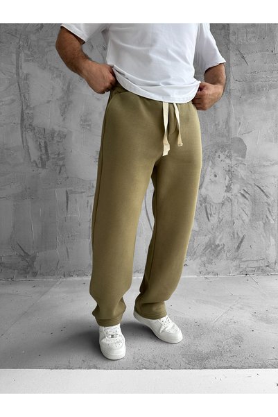 NO1 KONSEPT Oversized Premium Baggy Sweatpants with Elastic Waistband