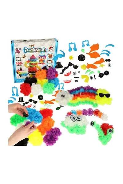 Generic Set Blocuri de Construcție cu Velcro Creative Velcro 436 Piese, cu 40...