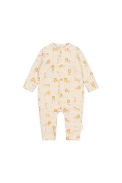 Little Dutch . Παιδική ολόσωμη πιτζάμα Safari Lion – 6-12 μηνών