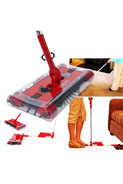 Teknova Mătură Electrică Rotativă G6 Swivel Sweeper, Fără Fir, Reîncărcabilă,...