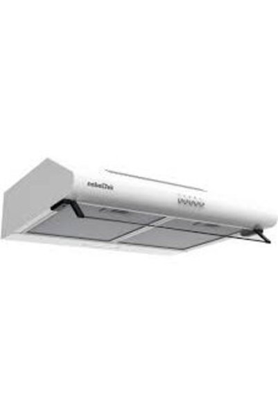 NobeLTek NHO-CL60F49W - Hota de Bucatarie, 60 cm, 2 Filtre Aluminiu, Iluminar...