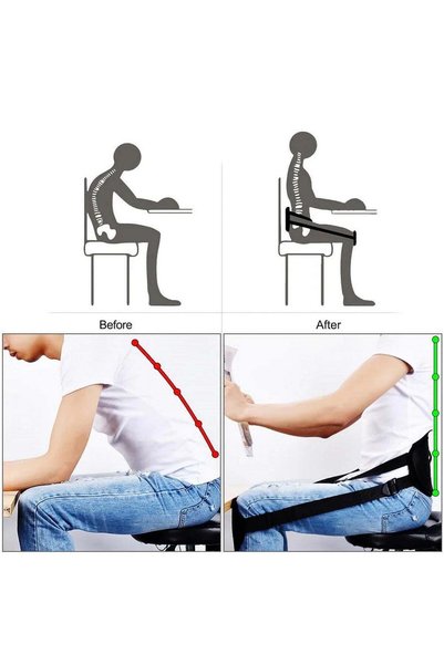Generic SittingPRO Διορθωτής Στάσης, Unisex, Ρυθμιζόμενος και Διαπνέων