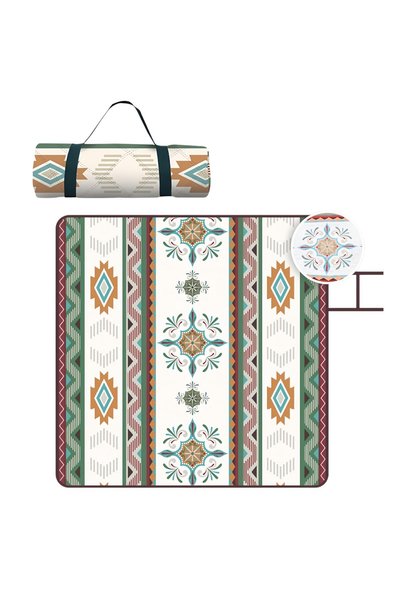 GENERAL Extra Large Waterproof Picnic Blanket (200x200cm) - Sand-Proof & Fold...