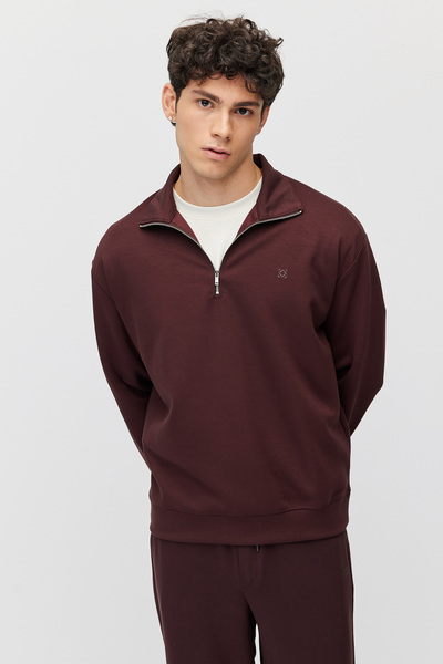 PAULMARK Men's Zippered Sweatshirt