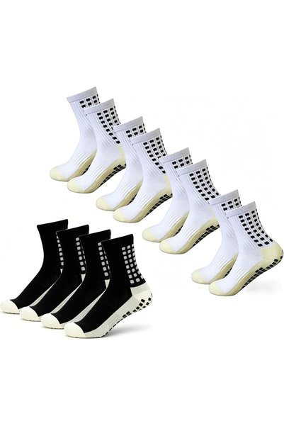 Generic Anti Slip Soccer Socks for Men Women, 6 Pairs Non Slip Athletic Socks...