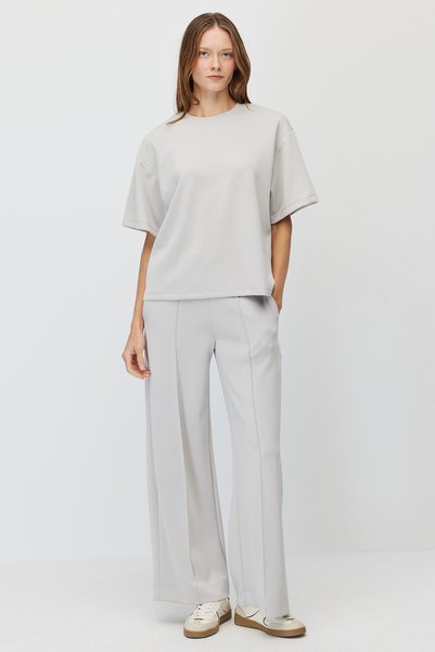 PAULMARK Women's Front-Seamed Pants