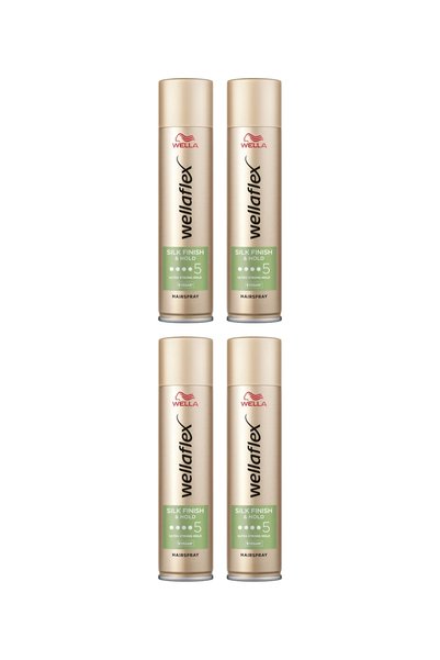 Wella 4x ΣΥΣΚΕΥΑΣΙΑ Wellaflex Εύκαμπτο Σπρέι Μαλλιών με Εξαιρετικά Δυνατό Κρά...