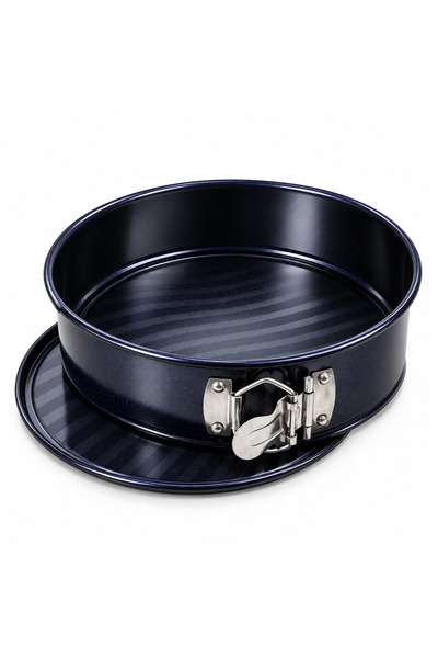 awwaline Tava copt cu fund detasabil, rotunda, otel carbon, negru metalizat, ...