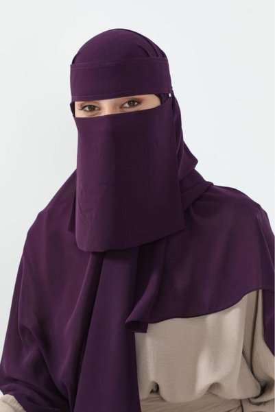 HIJAB VIP طقم طرحة ونقاب