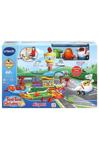 V-tech VTech Toot Drivers Airport | Car Tracks Toy, 12M+