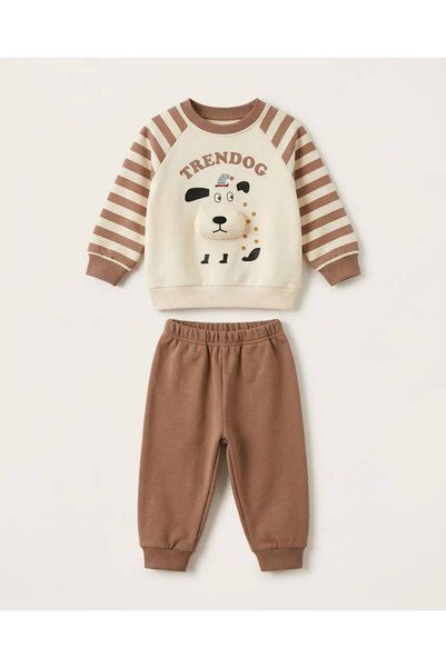EFEYOO 2-Piece Baby Boy Outfit, Cotton, Ages 1, 2, and 3, Transitional Boys' ...