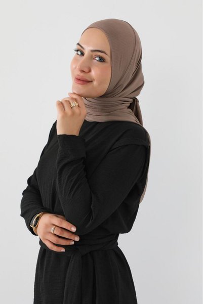 HIJAB VIP حجاب رياضي بثقوب-بني