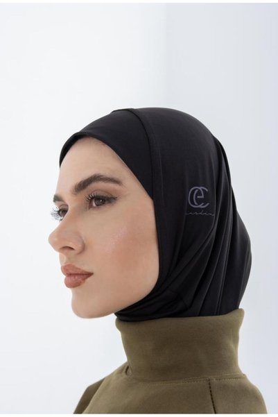HIJAB VIP Cotton Sports Hijab - Black