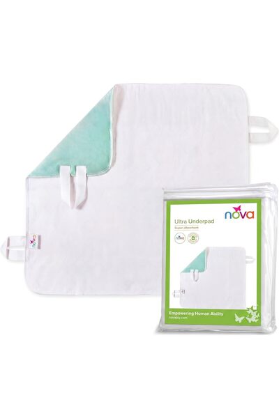 2AMNOVA NOVA Medical Products Waterproof Reusable Underpad with 4 Positioning...