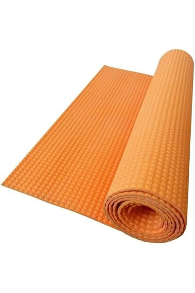 AGD Yoga Mat Made Of Durable Material High Quality Non-Slip - Orange 6mm