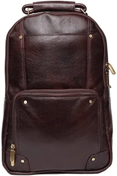 Genesis Pure Leather Laptop Backpack