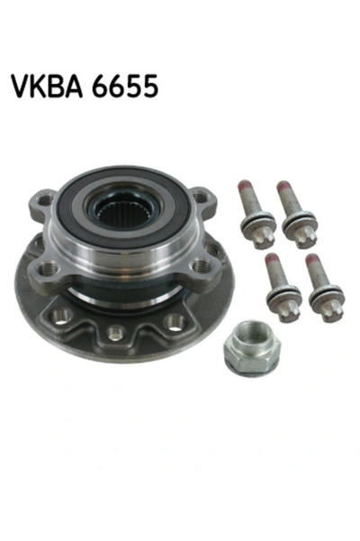 SKF Kit rulment roată VKBA 6655