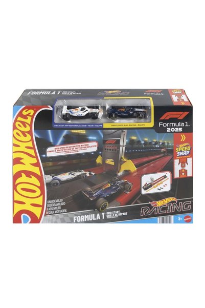 HOT WHEELS Racing Circuit De Curse Grid Start Formula 1 2025 Cu 2 Masinute In...