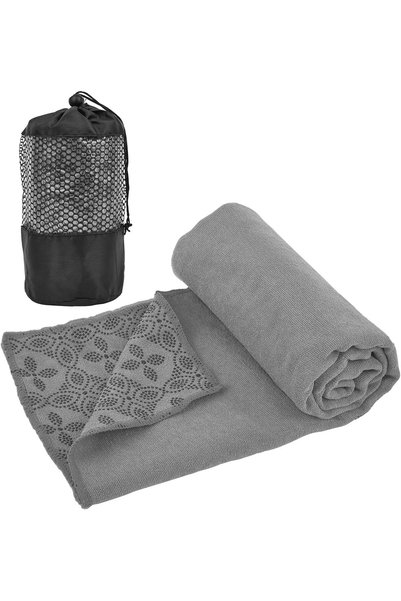 TERRIFI Yoga Towels, Non Slip Hot Mat Towel with Grip Dots,Super-Absorbent So...