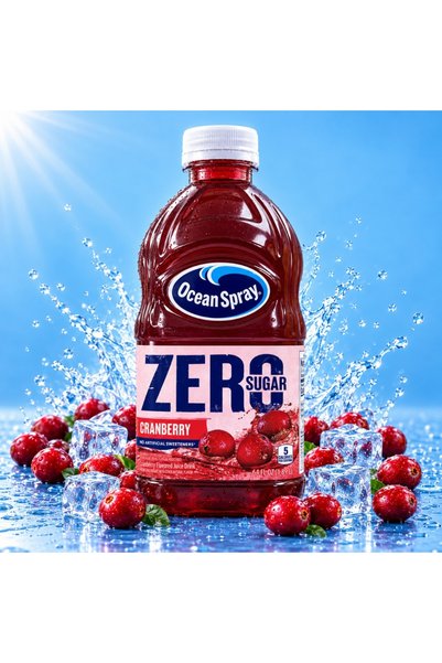 Ocean Spray عصير التوت البري الخالي من السكر