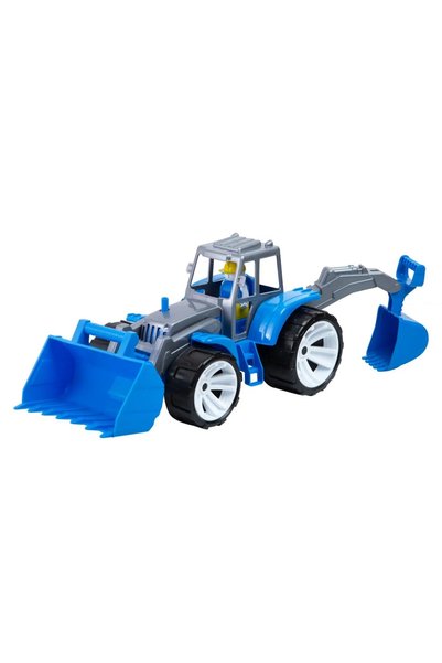 Hashtag Toys Tractor Bams 2 Cu 2 Cupe Albastru Gri