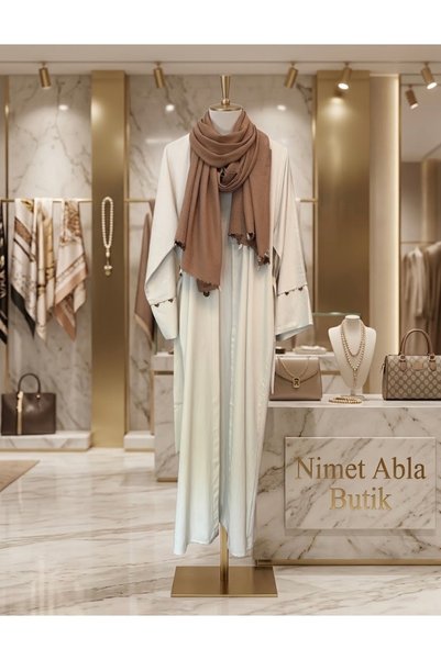 Nimet Abla Butik عباية مطرزة يدويًا