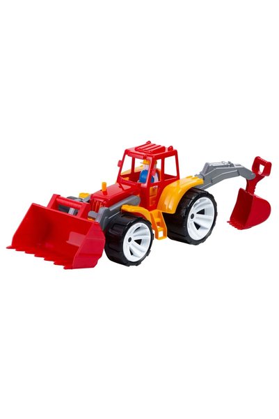 Hashtag Toys Tractor Bams 2 Cu 2 Cupe Rosu Portocaliu