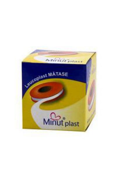 Minut Leucoplast Matase 5 cm x 5 m