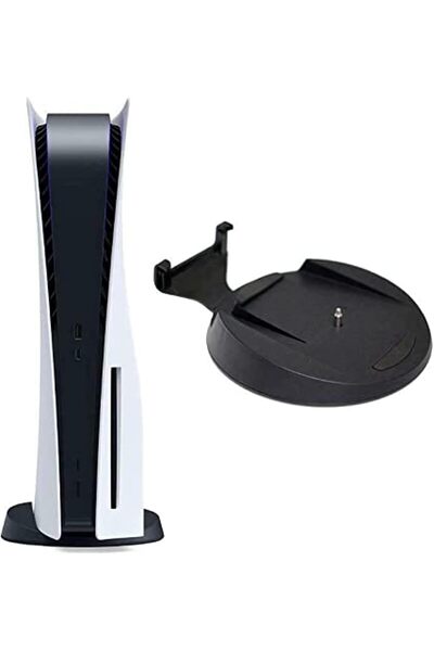 Aputue PS5 Vertical Support, Heavy Duty PS5 Stand with Storage Base for PS 5 ...