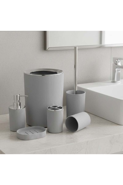 Ginza 6-Piece Bathroom Accessories Set