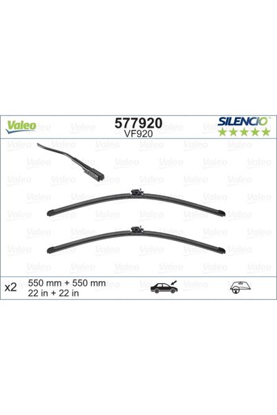 VALEO Lamă ștergător 577920