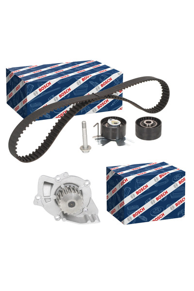 Bosch Pompă de apă + set curea de distribuție 1 987 948 727