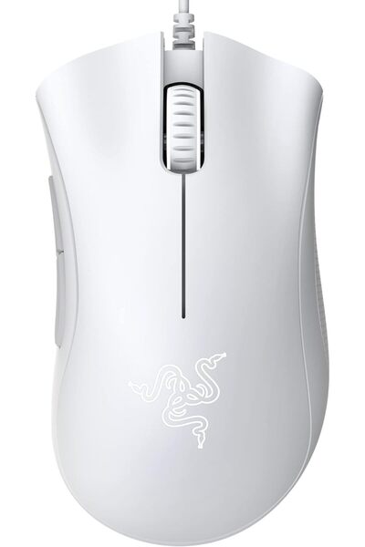 RAZER فأرة الألعاب "ديث أدر إيسنشال": مستشعر بصري بدقة 6400 نقطة في البوصة، 5...
