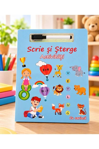 Generic Brand Carte Educativă Interactivă „Scrie și Șterge”
