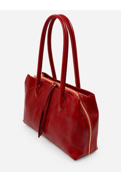 lalettobags Geantă de umăr cu fermoar, model Elena
