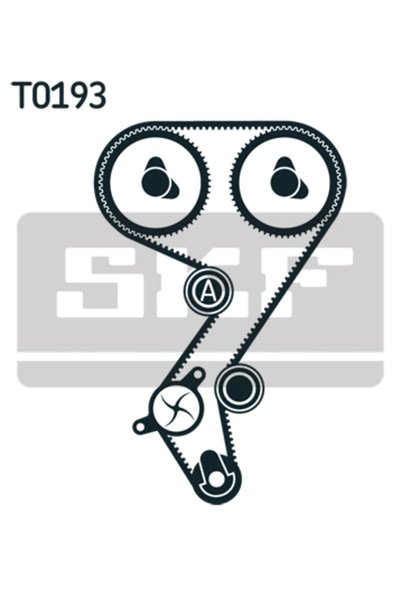 SKF Set pompă de apă + curea de distribuție VKMC 03256
