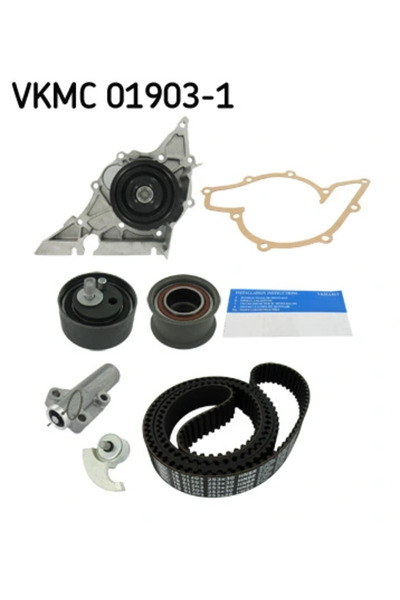 SKF Set pompă de apă + curea de distribuție VKMC 01903-1