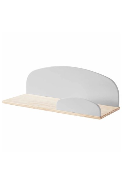 VIPACK Furniture Vipack Σκανδιναβική Παιδική Ράφα Τοίχου 65cm σε Κουλ Γκρι