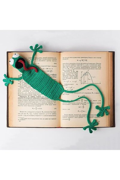 Tazweeq Crochet Bookmark for Kids, Cute Frog Bookmarks for Book Lovers, Kawai...