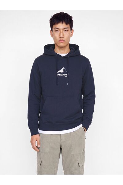 Jack & Jones Kapuzenpullover Ski Logo Kapuzenpullover