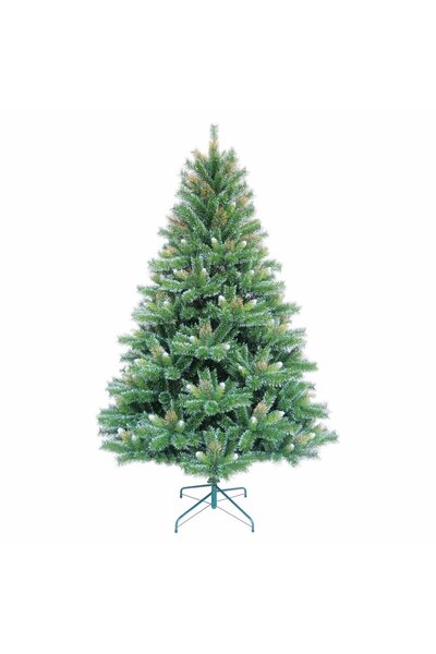 OEM Brad Artificial de Craciun cu Aspect , 300 cm, 2589 Crengute, PVC, Suport...