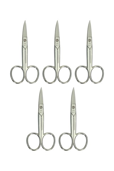 Alpen 5x PACK Nail Scissors with Curved Blade 1110 35