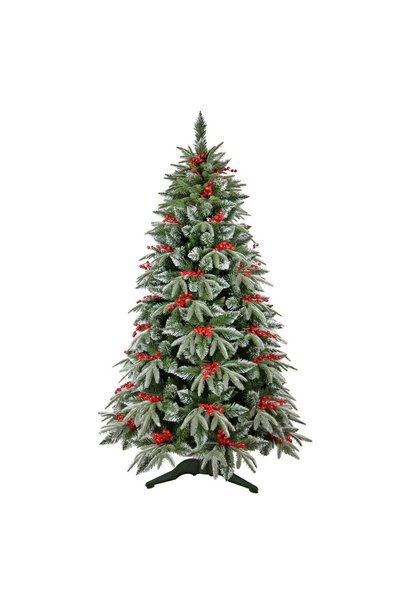 OEM Brad Artificial Nins de Craciun, 180 cm, Diametru 110 cm, Polietilena si ...