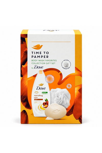 Dove Set cadou pentru îngrijire Nourishing Care, 250 ml + 90 g