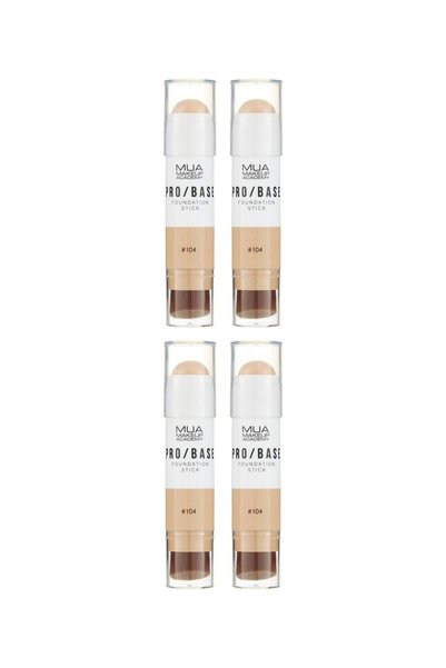 MUA Makeup Academy 4x PACK Pro Base Foundation Stick – 104