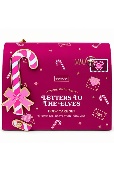 SENCE Set cadou pentru îngrijire Letters To The Elves, 50 ml + 100 ml + 75 ml